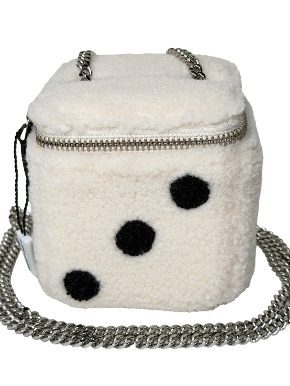 Marc Jacobs Women’s Teddy Fuzzy Dice Vanity Crossbody Bag